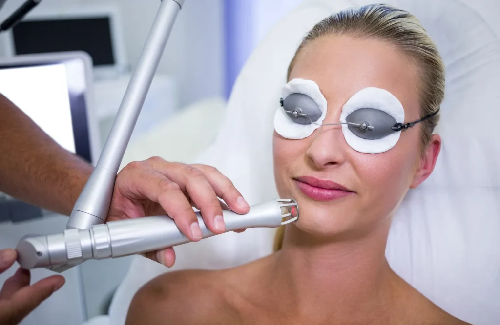 الليزر لعلاج البشرة