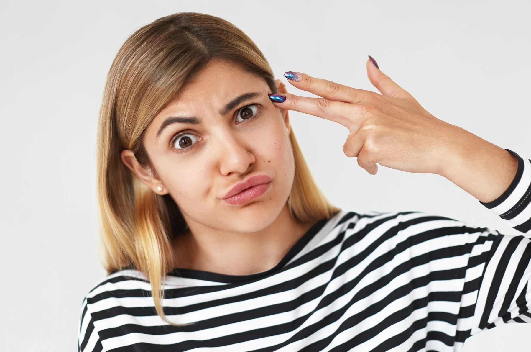 الهالات السوداء تحت العين